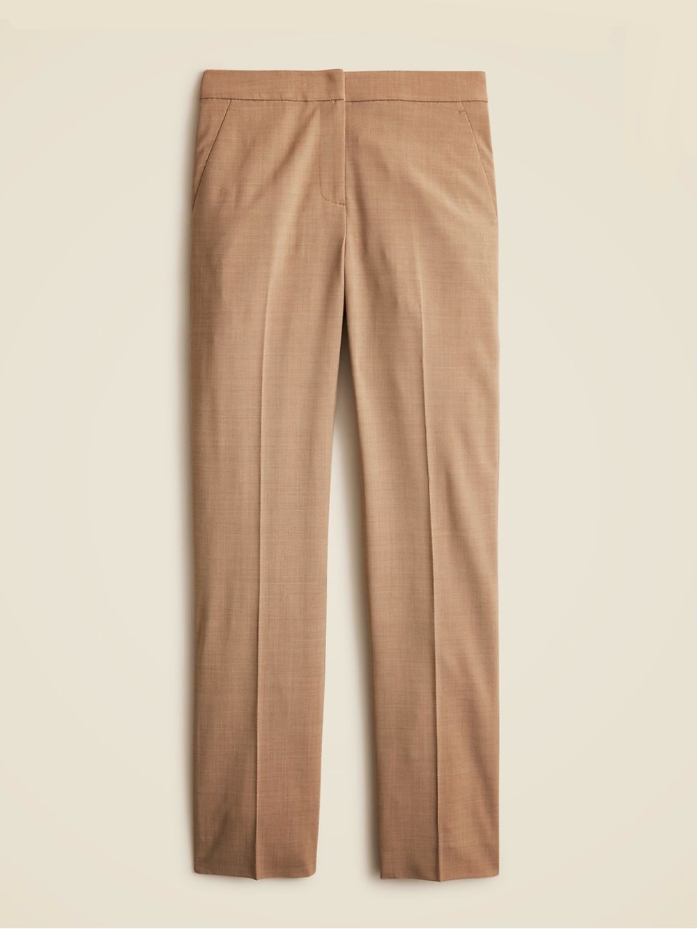 J.Crew Full-length Kate pant in Italian bi-stretch wool blend